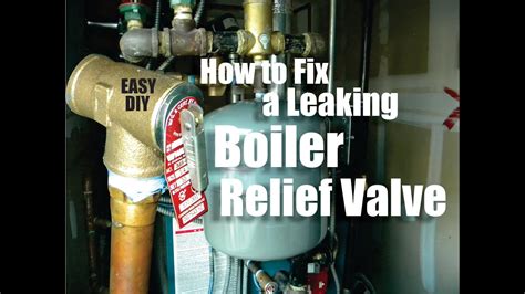 Boiler Pressure Release Valve Leaking