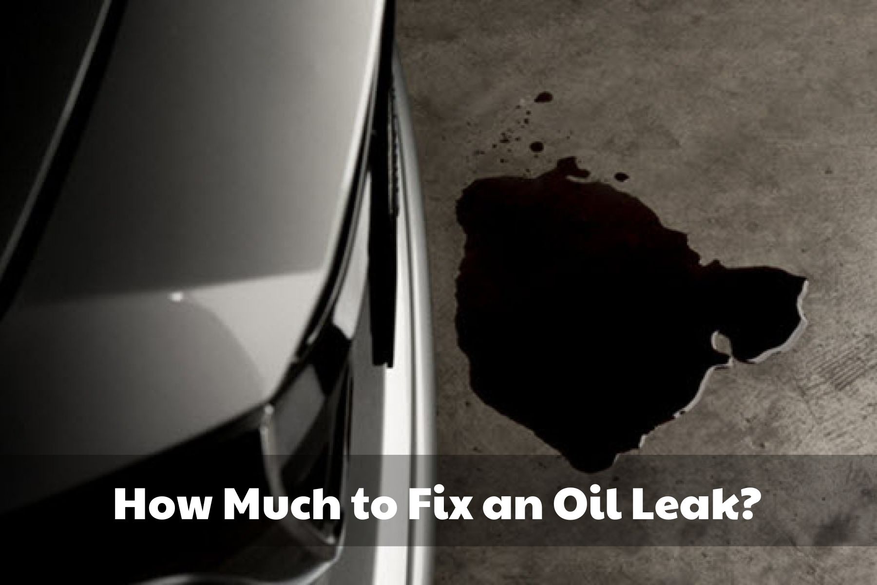 Car Oil Leak Repair