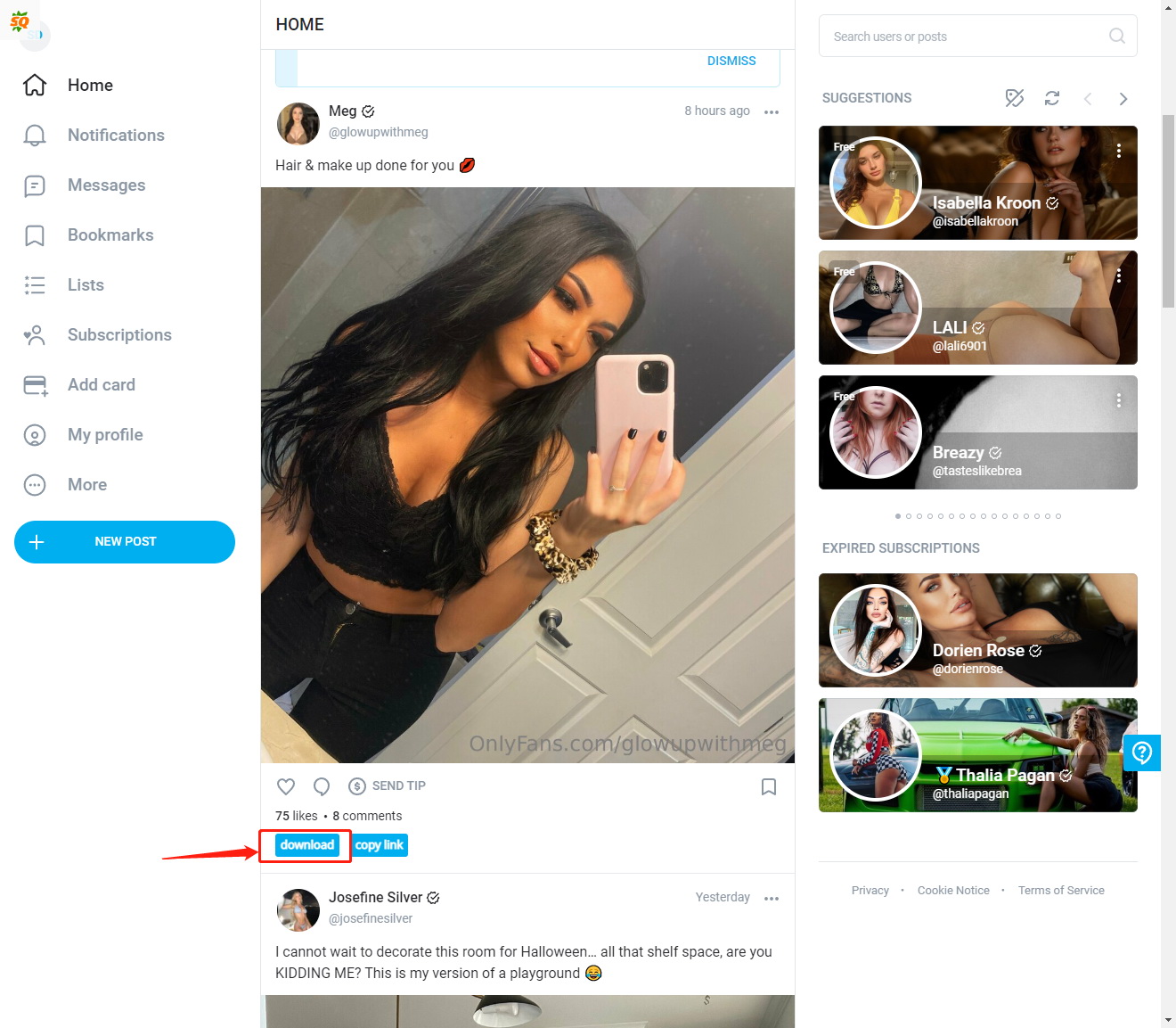 Onlyfans Image Downloader Chrome Extension