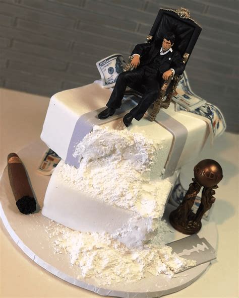 Scarface Cake